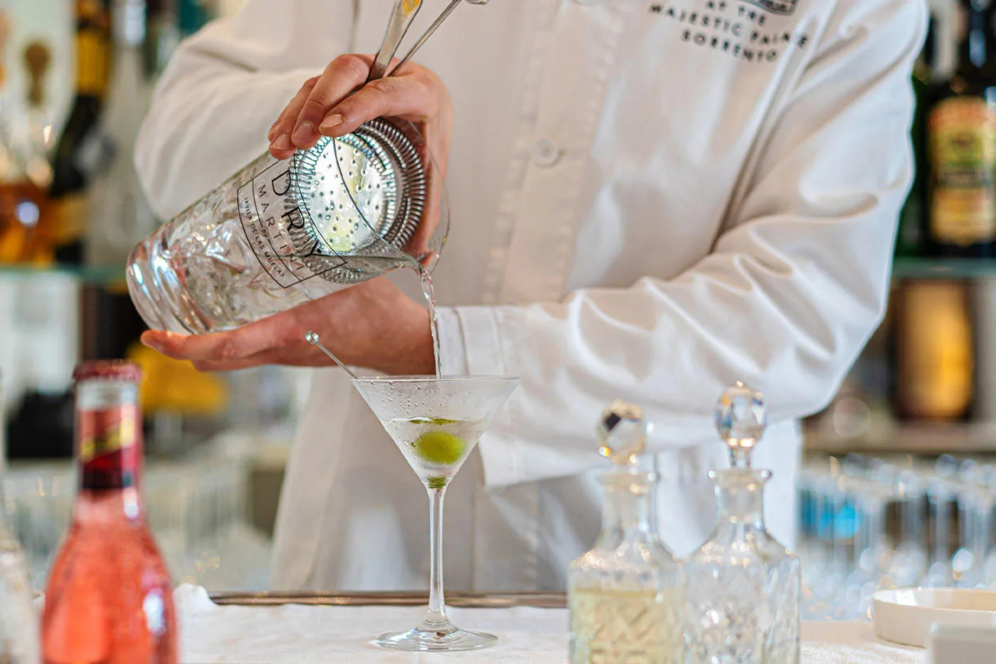 Dry Martini Sorrento Cocktail Bar Rooftop